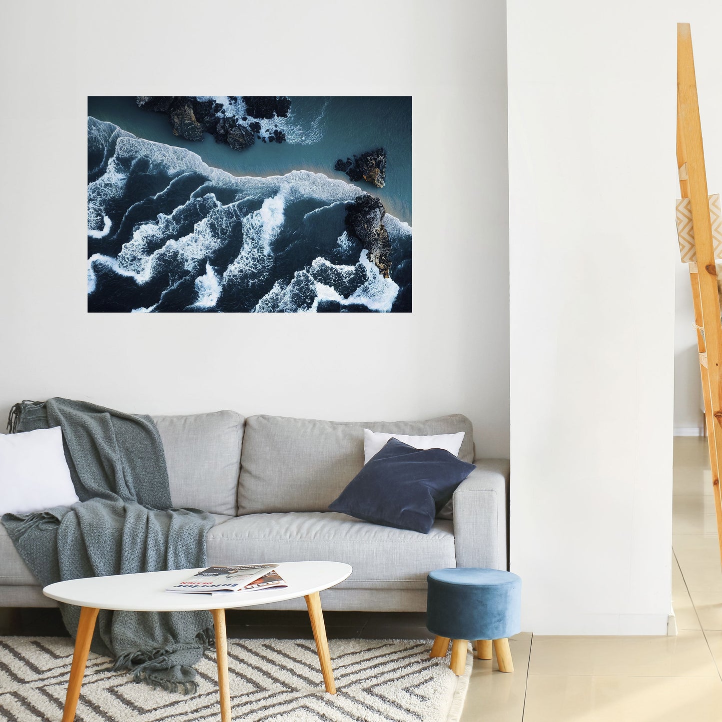 Poster orizzontale staccabile e attaccabile COSTA COSMICA