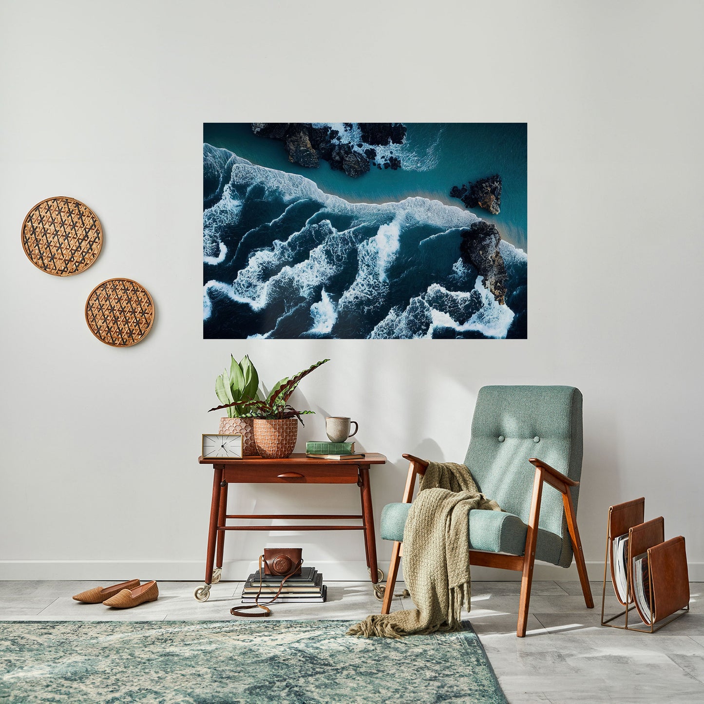 Poster orizzontale staccabile e attaccabile COSTA COSMICA