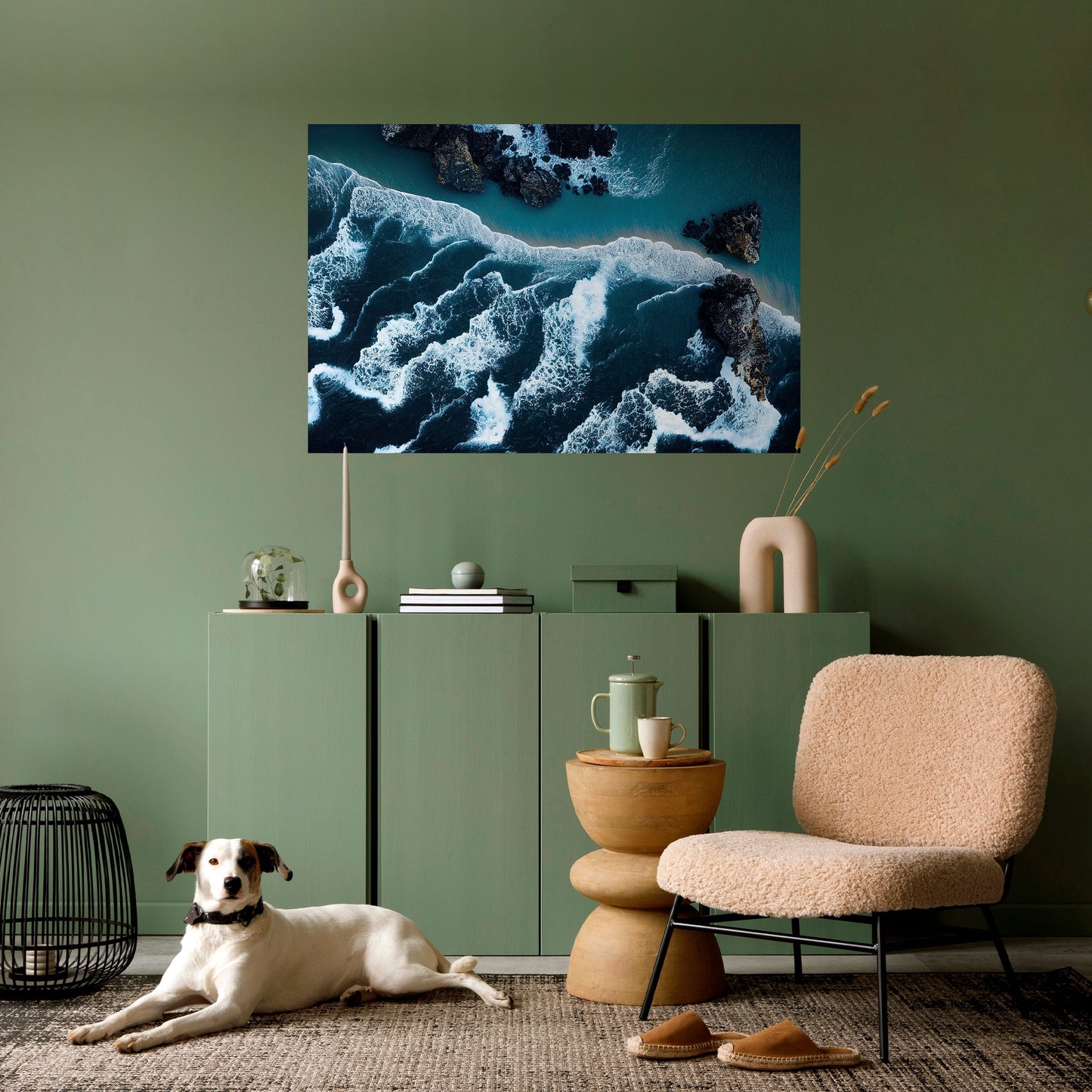 Poster orizzontale staccabile e attaccabile COSTA COSMICA
