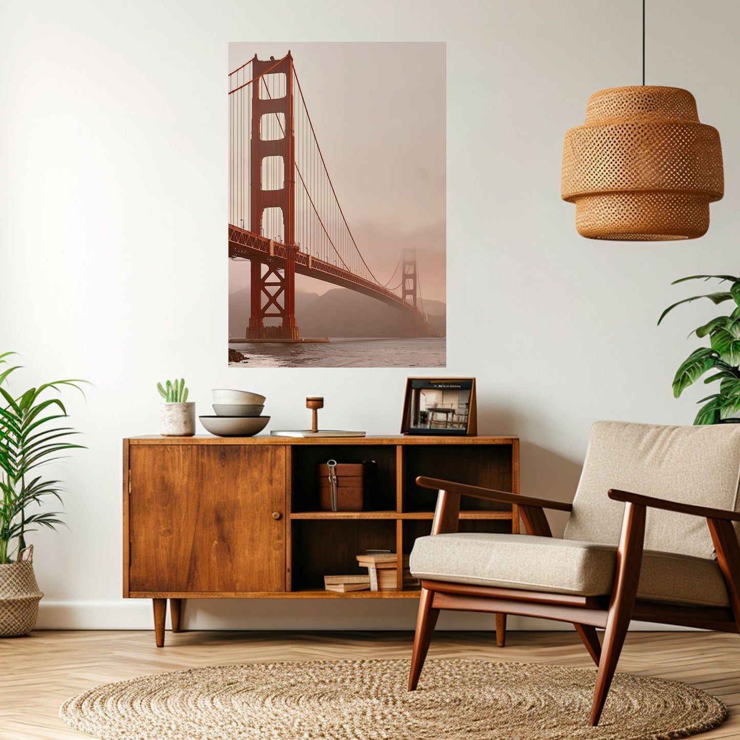 Poster verticale staccabile e attaccabile BRIDGE OF DREAMS