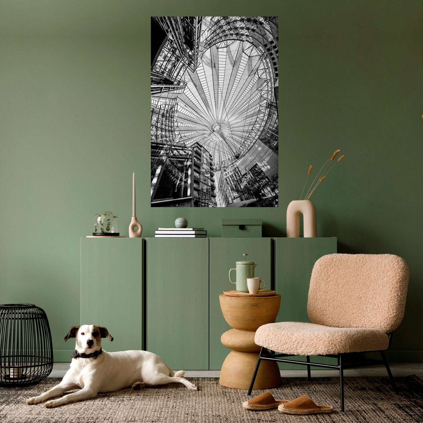 SOFFITTO DEI SOGNI Poster verticale staccabile e attaccabile