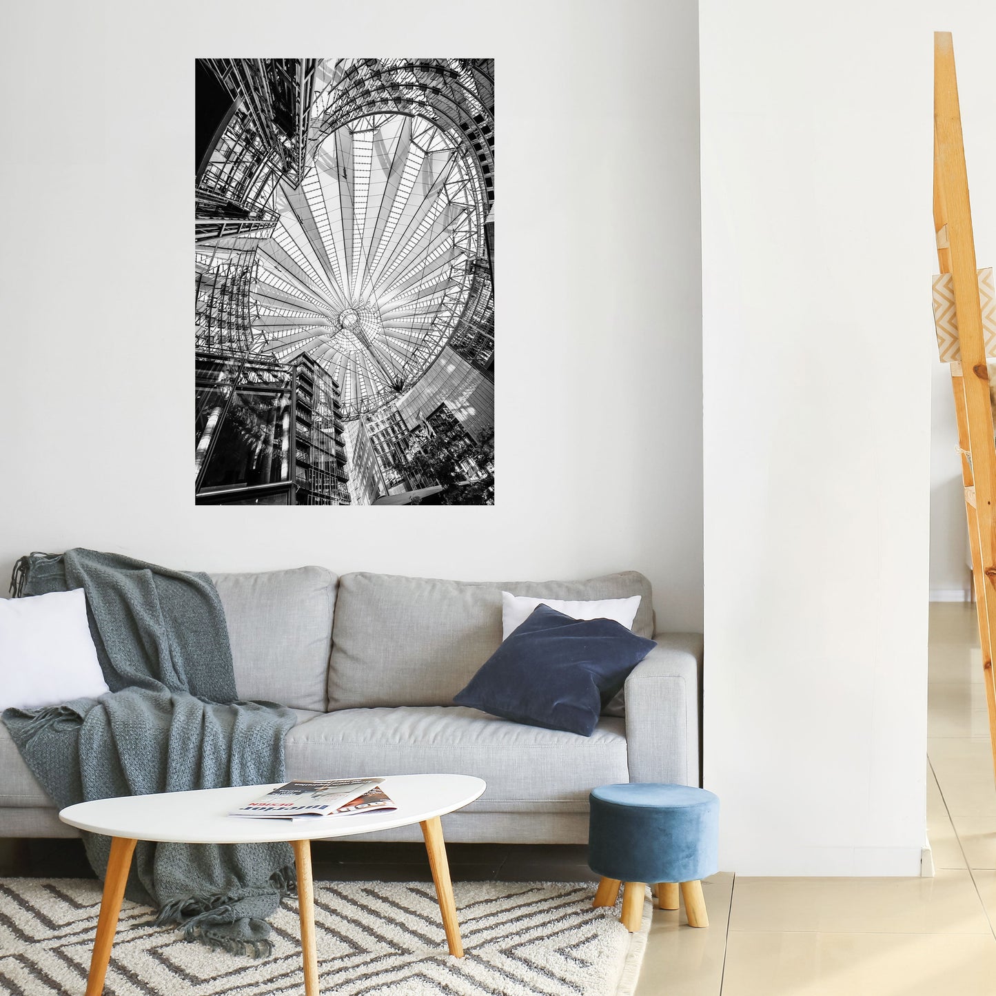 SOFFITTO DEI SOGNI Poster verticale staccabile e attaccabile