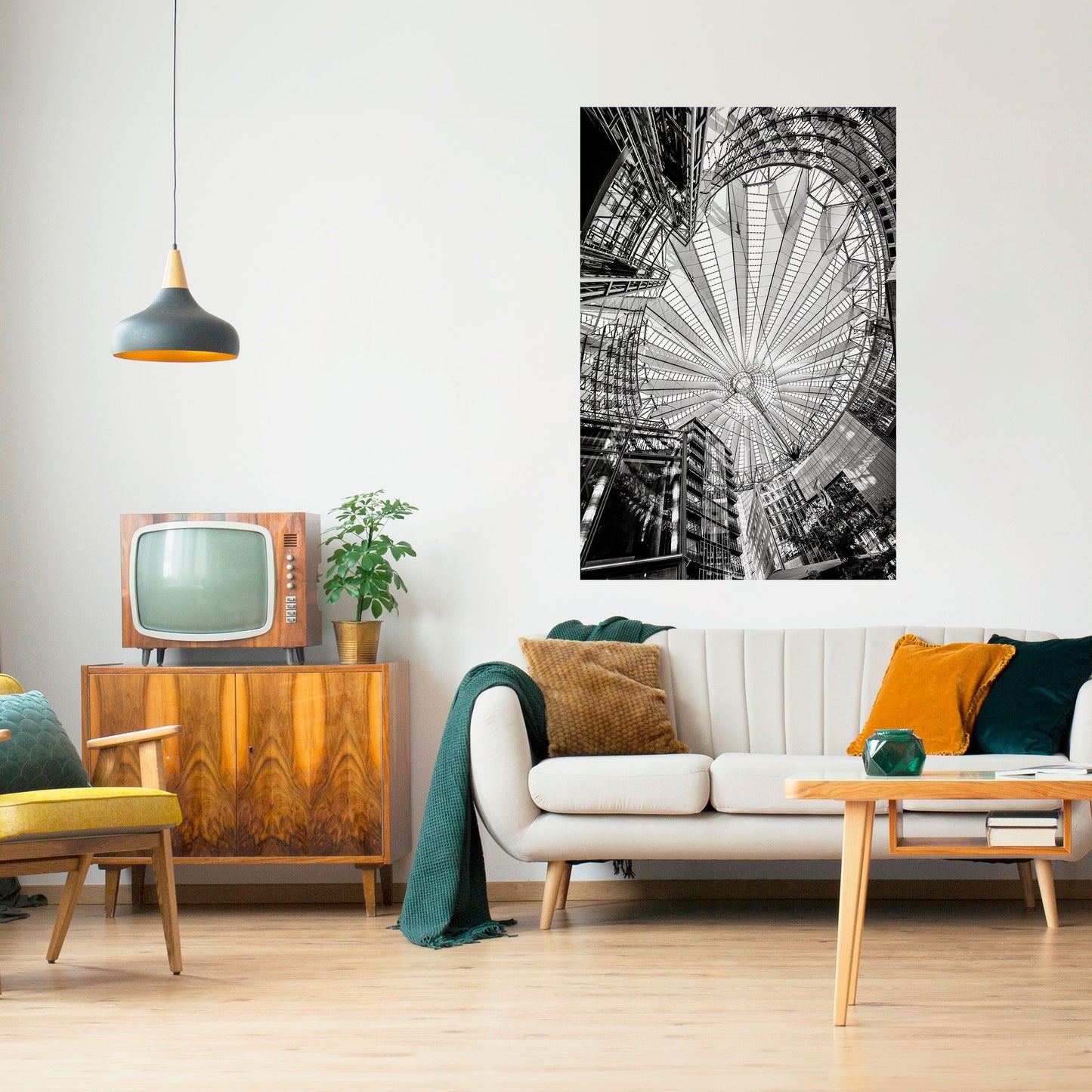 SOFFITTO DEI SOGNI Poster verticale staccabile e attaccabile