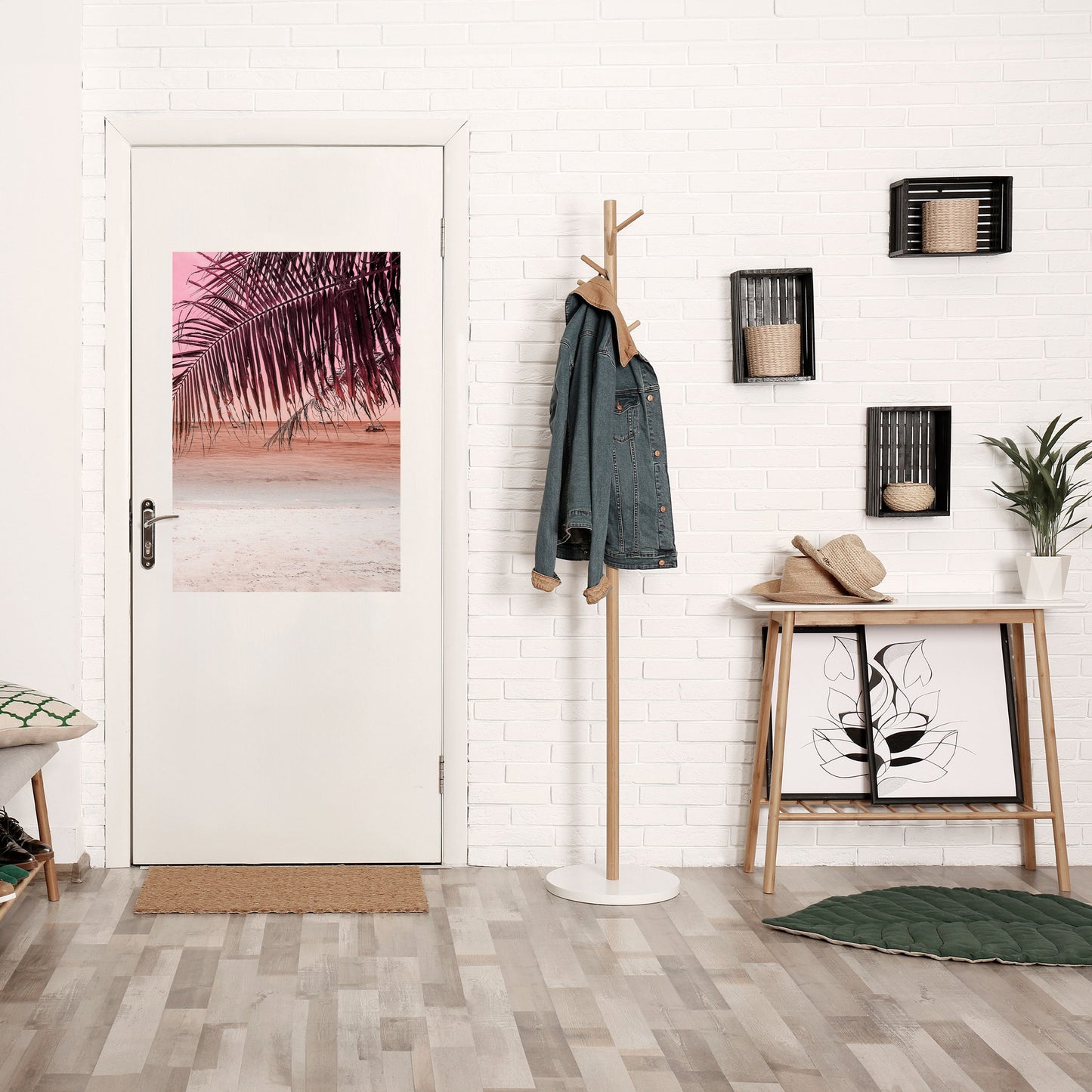 Poster verticale staccabile e attaccabile TROPICAL WHISPERS