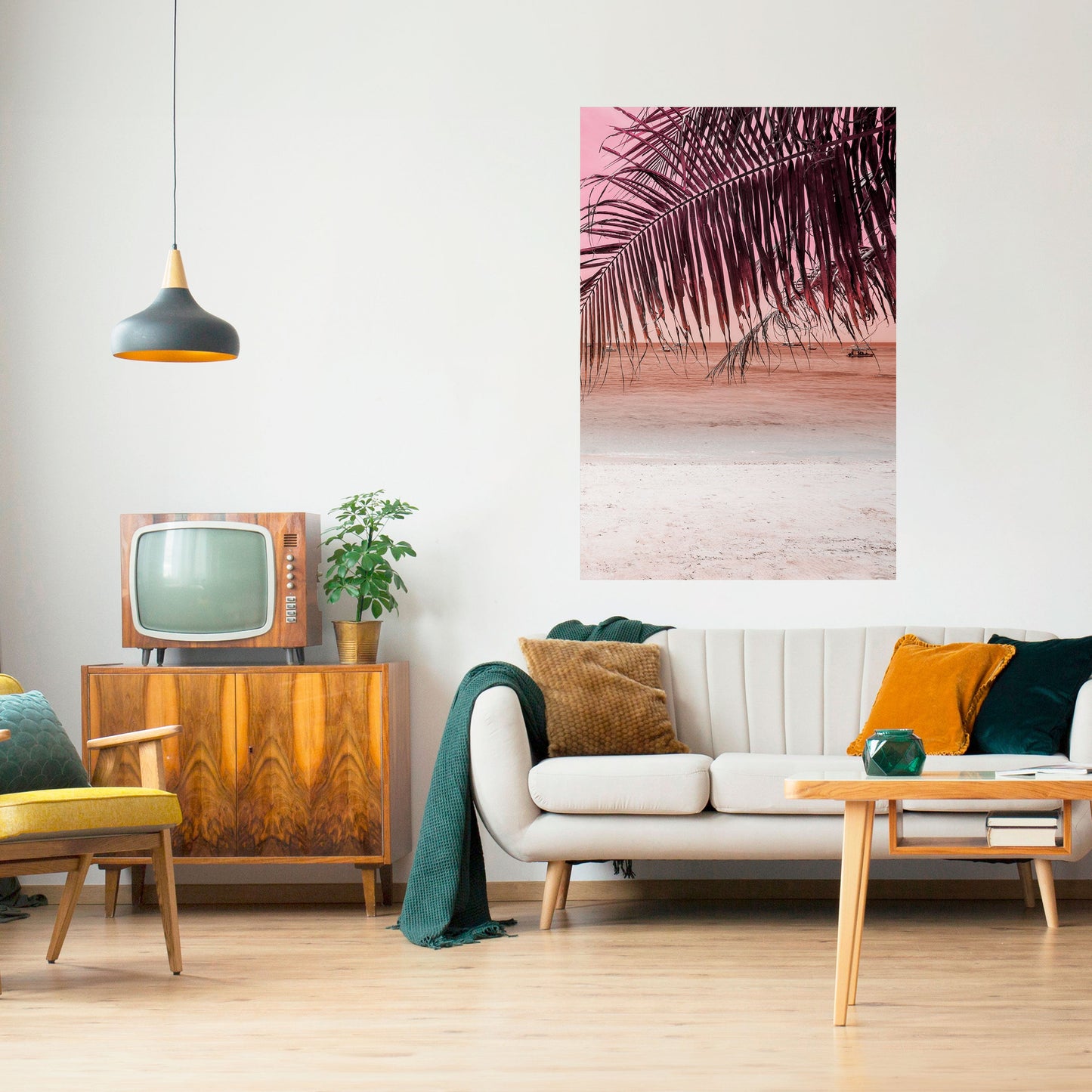 Poster verticale staccabile e attaccabile TROPICAL WHISPERS