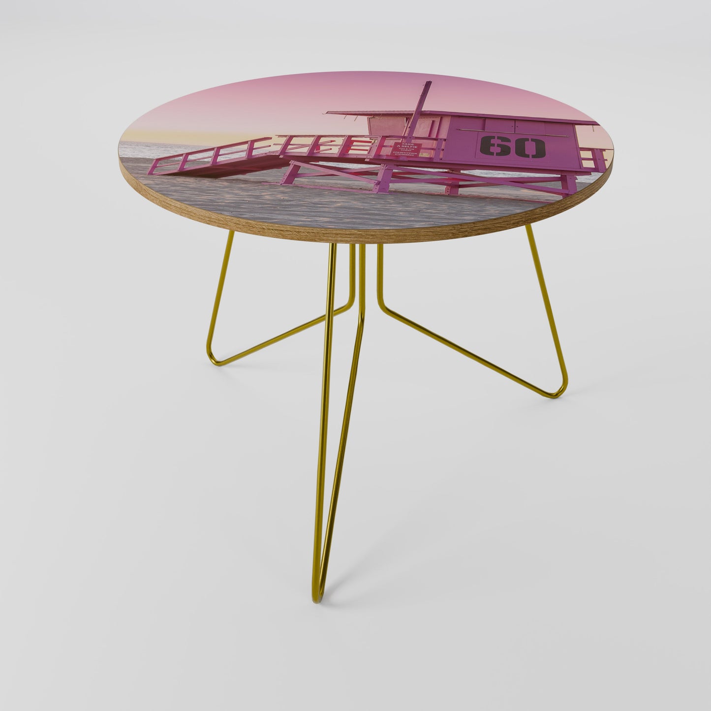 Tavolino da caffè PINK PARADISE WATCH 69