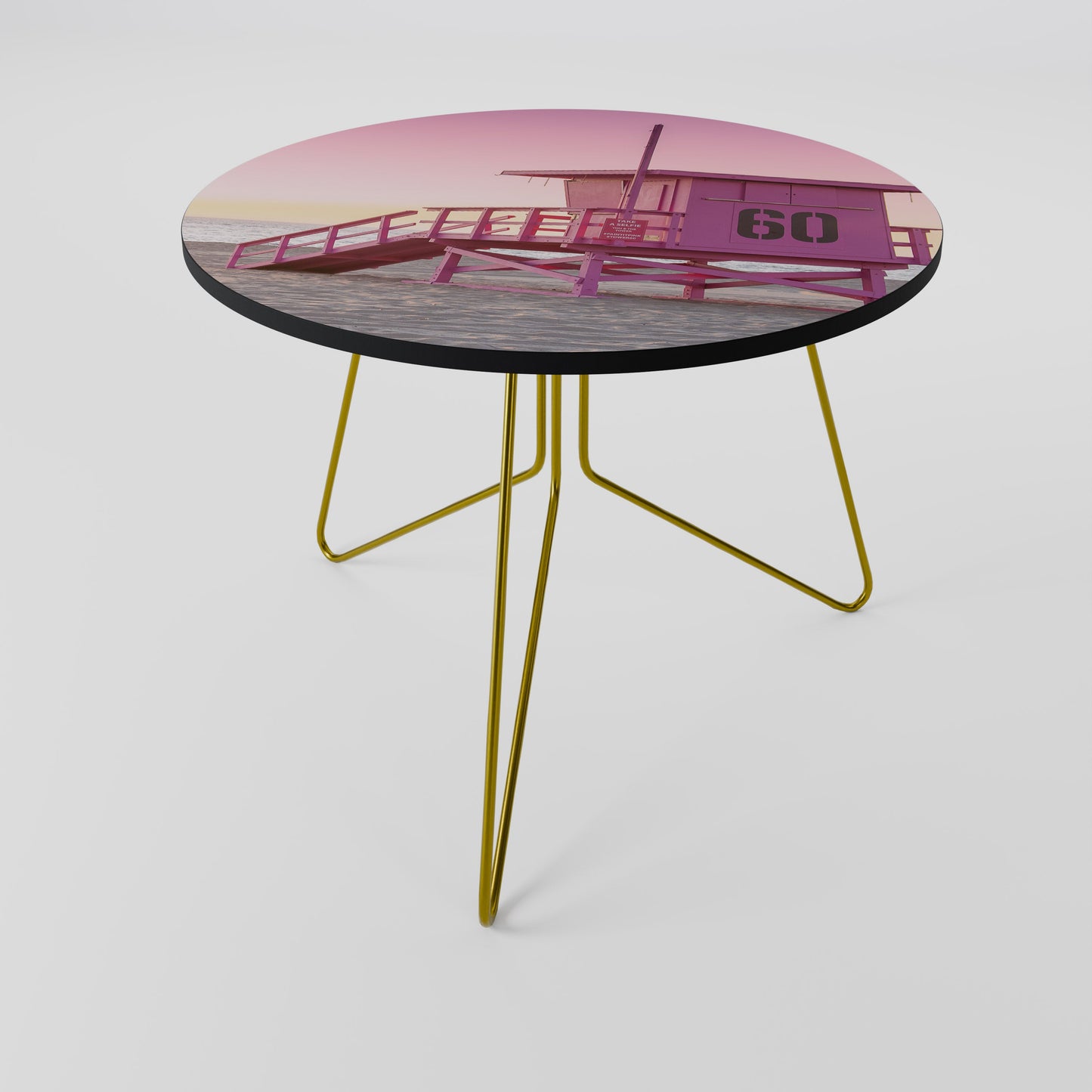 Tavolino da caffè PINK PARADISE WATCH 69