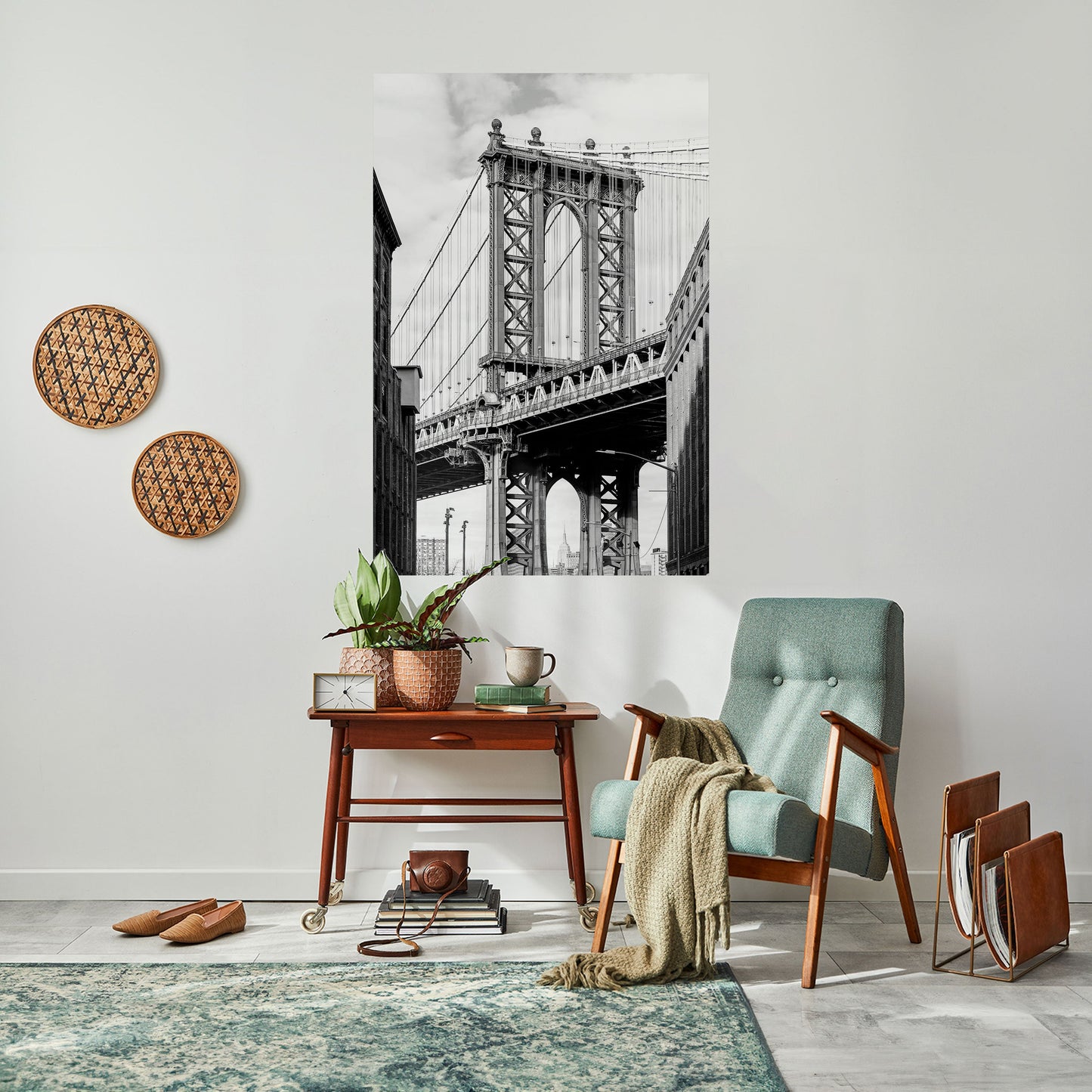 Poster verticale staccabile e attaccabile BRIDGE OF TIME