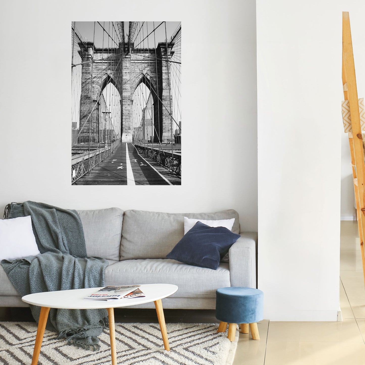 Poster verticale staccabile e attaccabile STRINGS OF HOURS