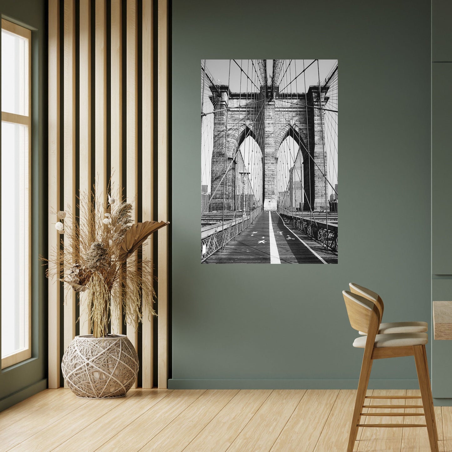 Poster verticale staccabile e attaccabile STRINGS OF HOURS