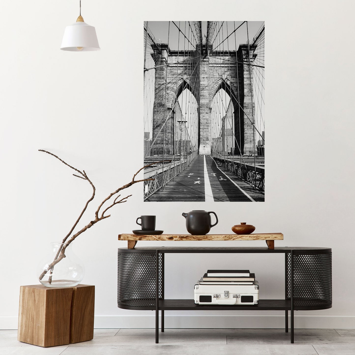 Poster verticale staccabile e attaccabile STRINGS OF HOURS