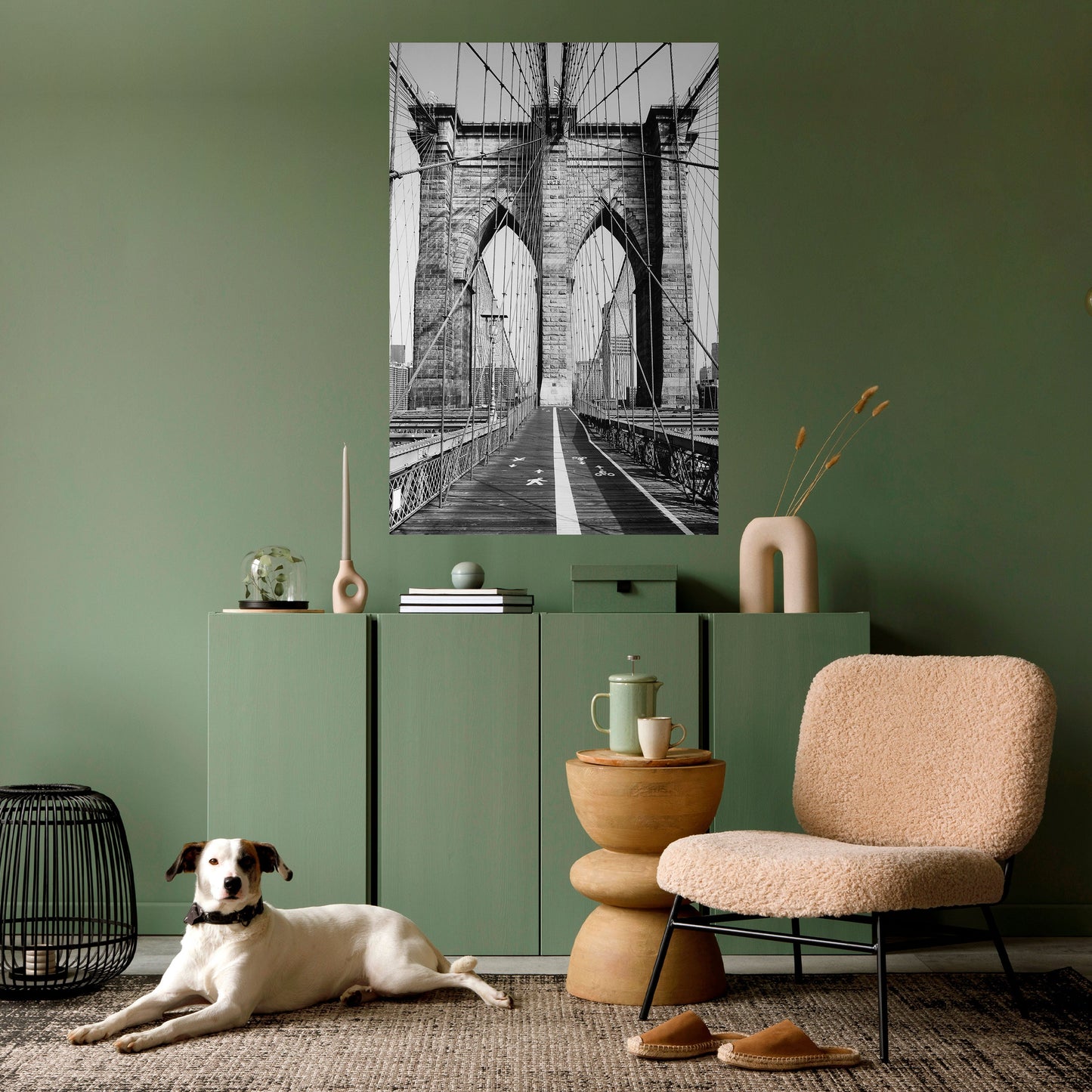 Poster verticale staccabile e attaccabile STRINGS OF HOURS