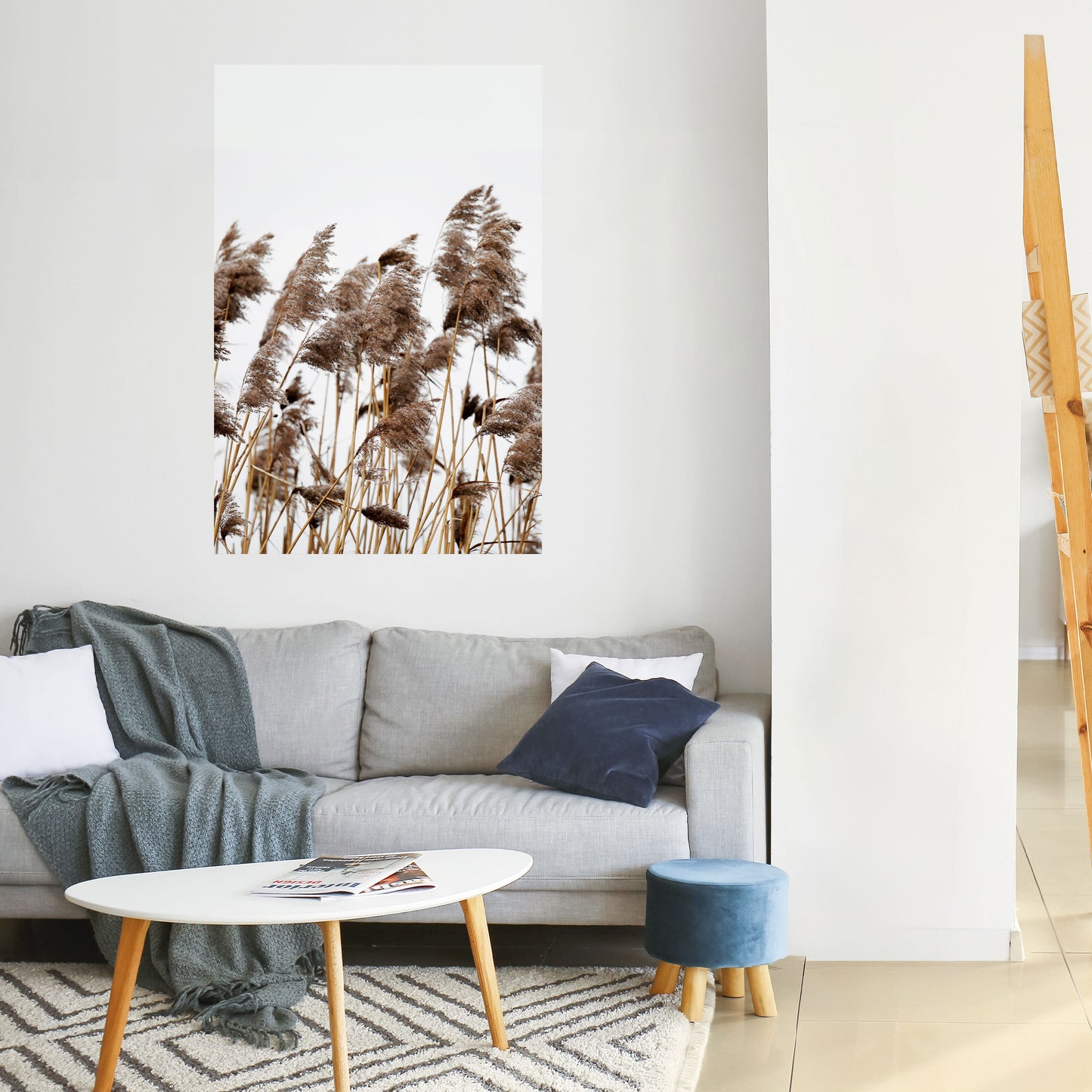 DANZA DELLE CANNE Poster verticale staccabile e attaccabile