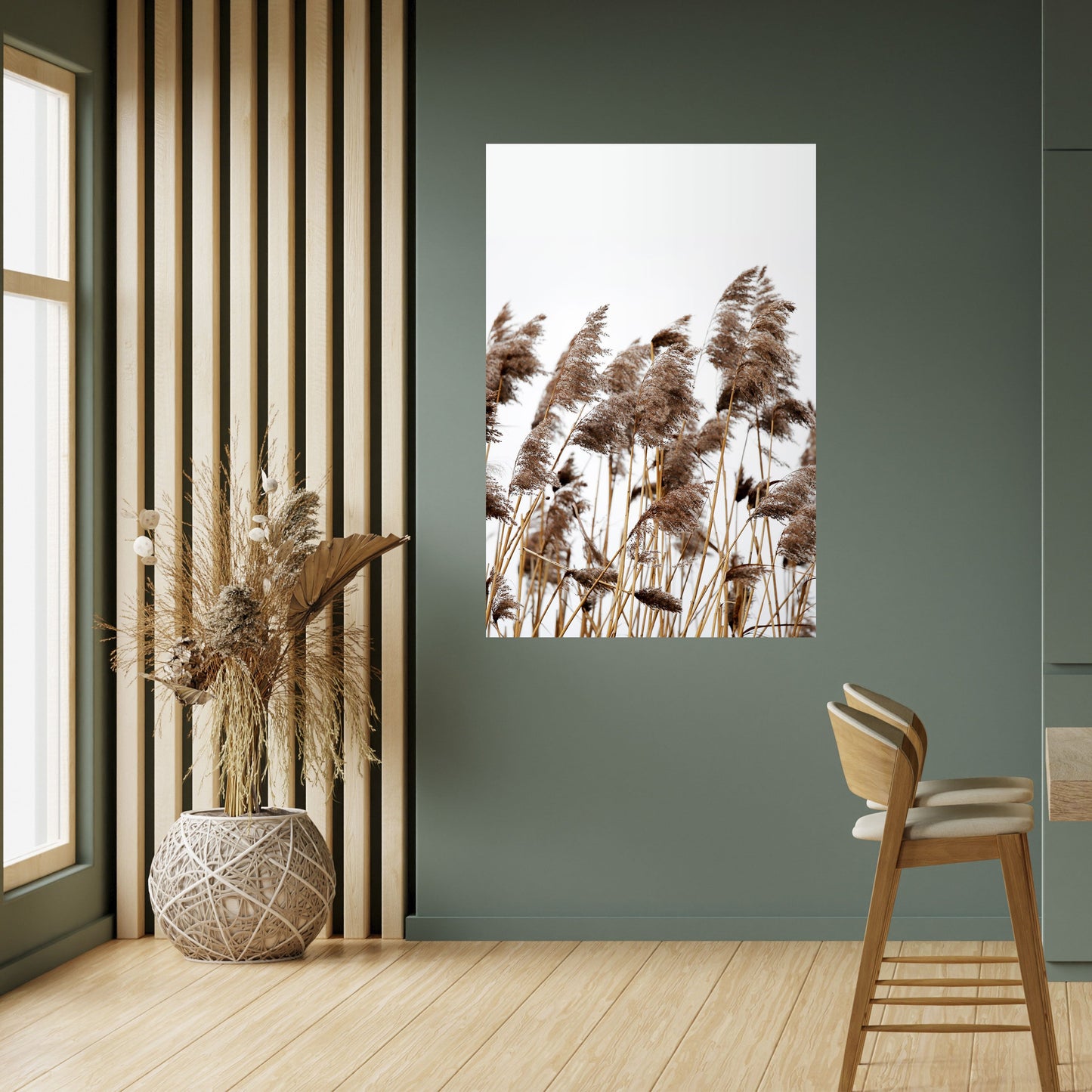 DANZA DELLE CANNE Poster verticale staccabile e attaccabile