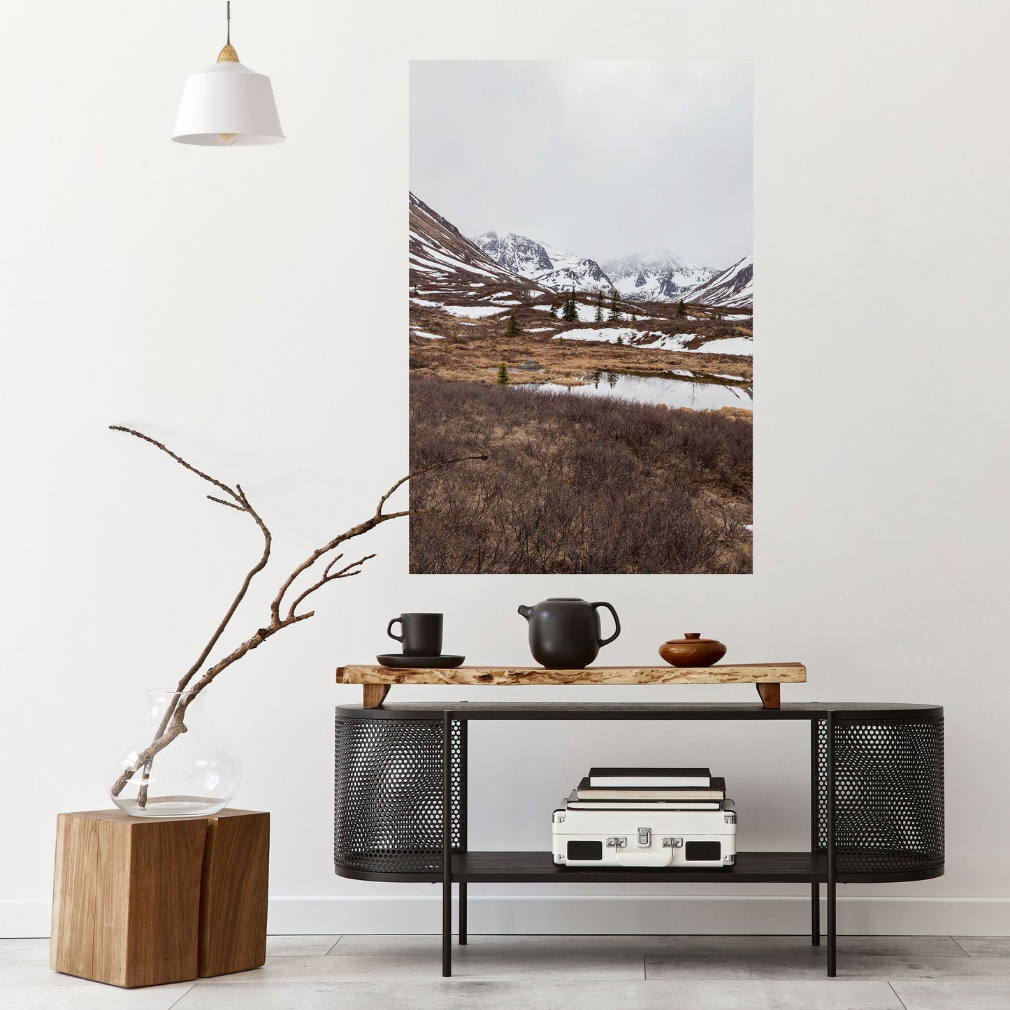 ECHI D'INVERNO Poster verticale staccabile e attaccabile