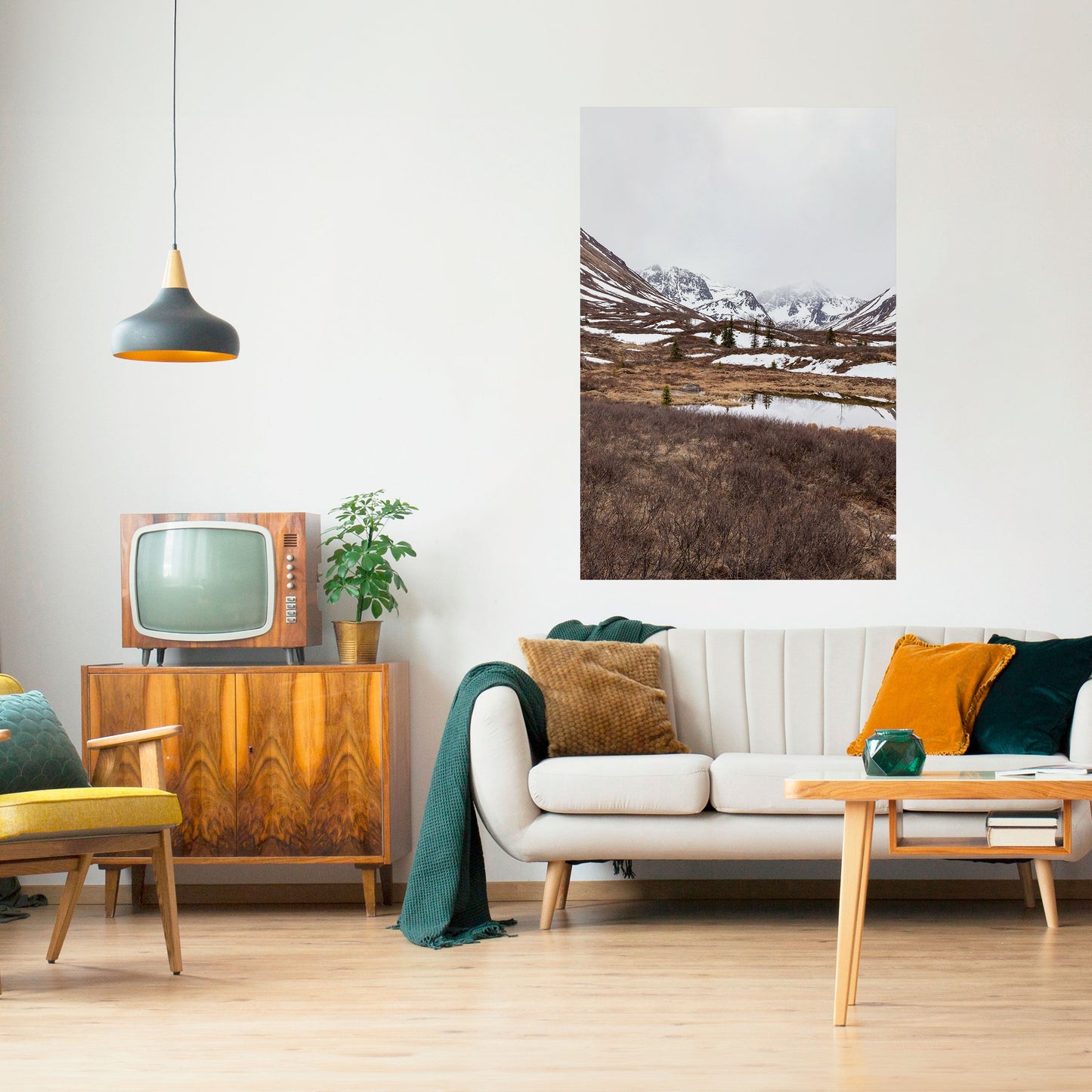 ECHI D'INVERNO Poster verticale staccabile e attaccabile