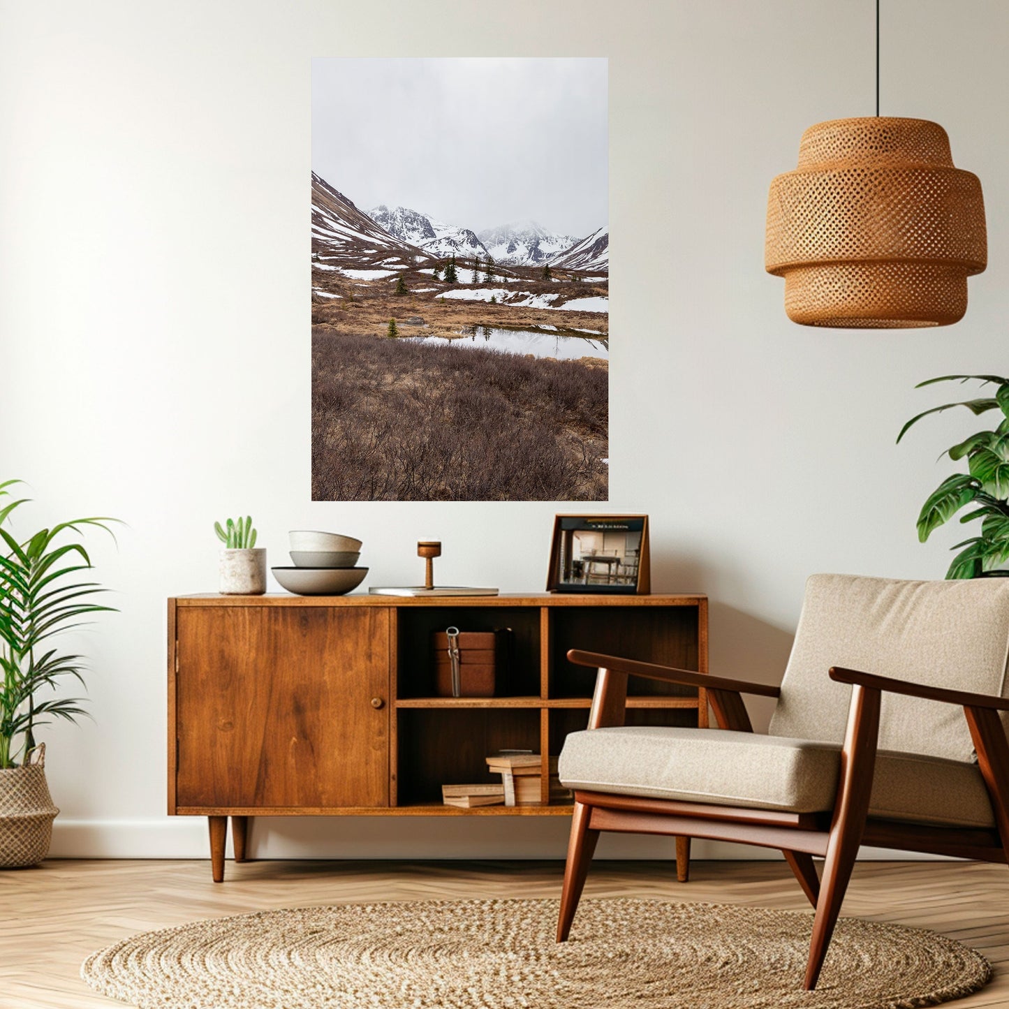ECHI D'INVERNO Poster verticale staccabile e attaccabile
