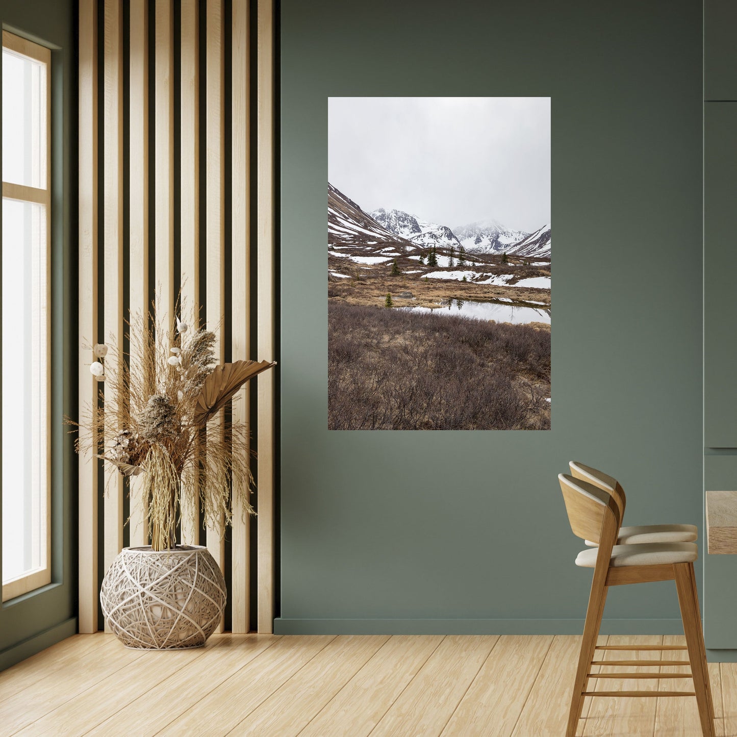 ECHI D'INVERNO Poster verticale staccabile e attaccabile