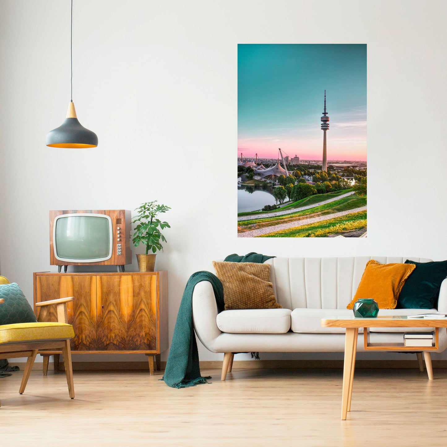 Poster verticale staccabile e attaccabile TOWER DREAMSCAPE