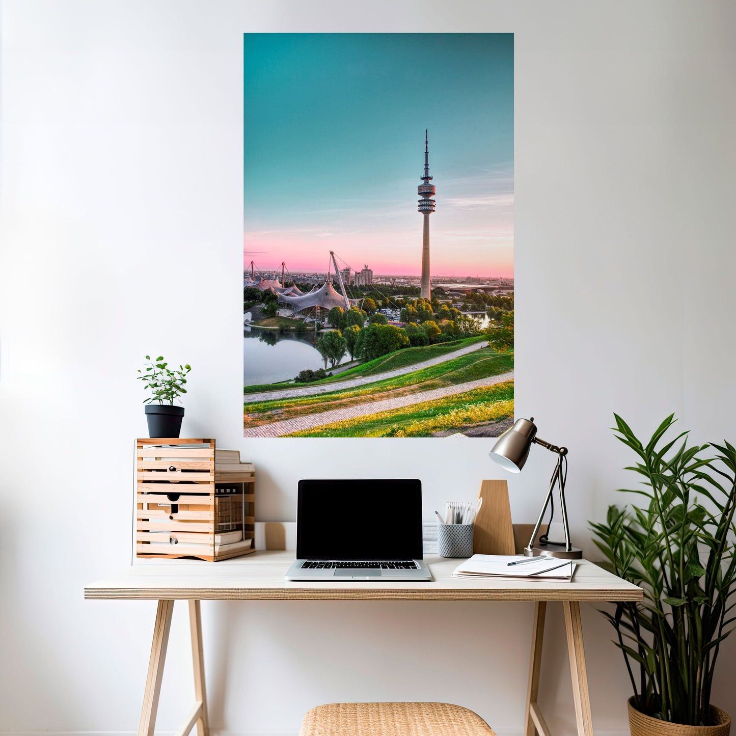 Poster verticale staccabile e attaccabile TOWER DREAMSCAPE