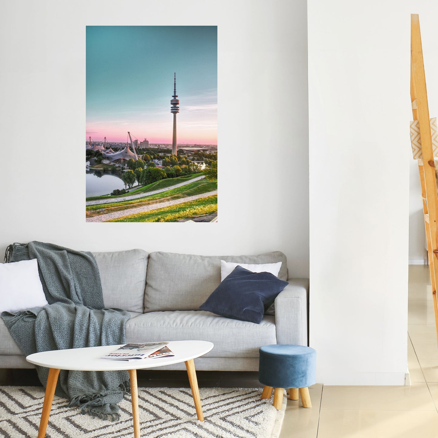 Poster verticale staccabile e attaccabile TOWER DREAMSCAPE