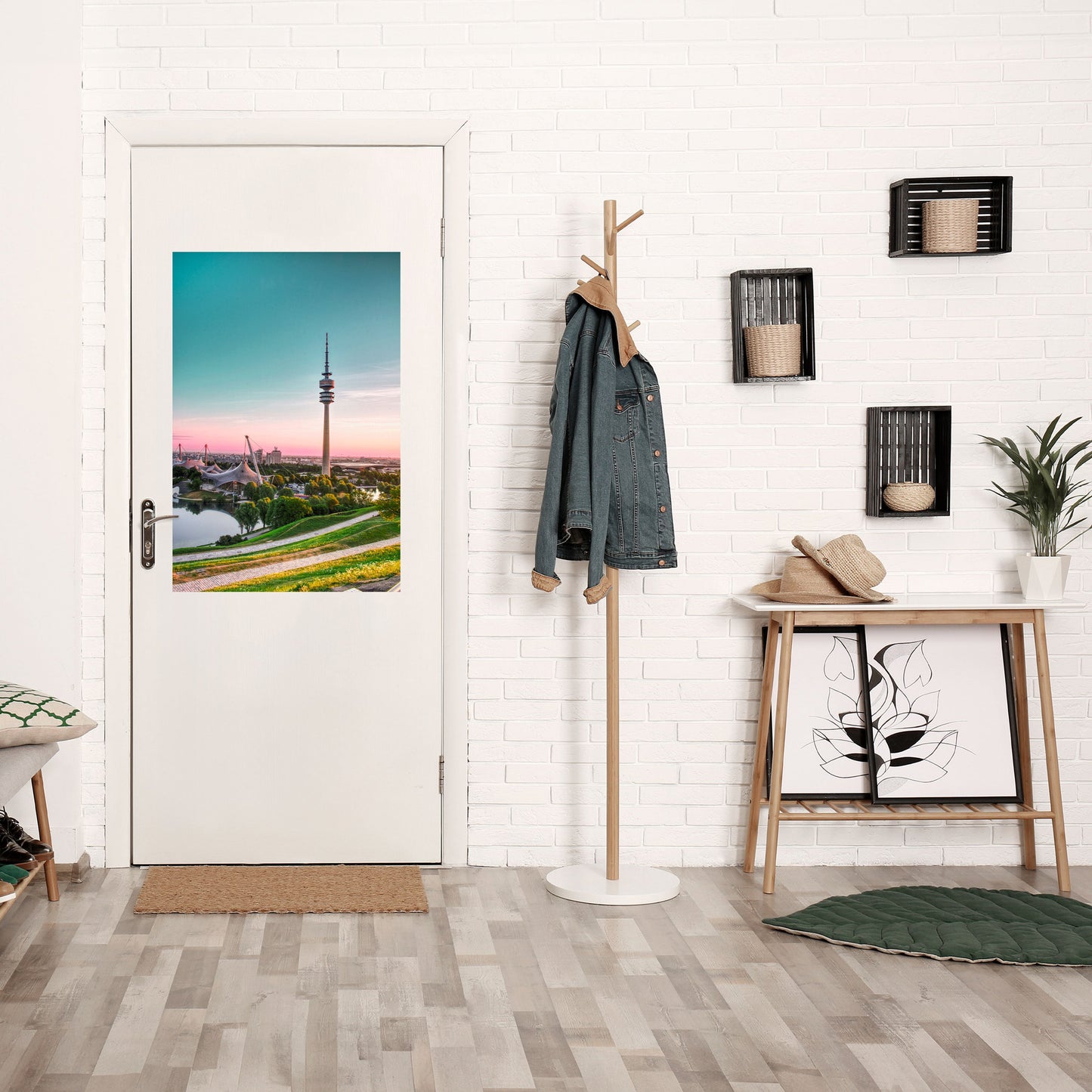 Poster verticale staccabile e attaccabile TOWER DREAMSCAPE