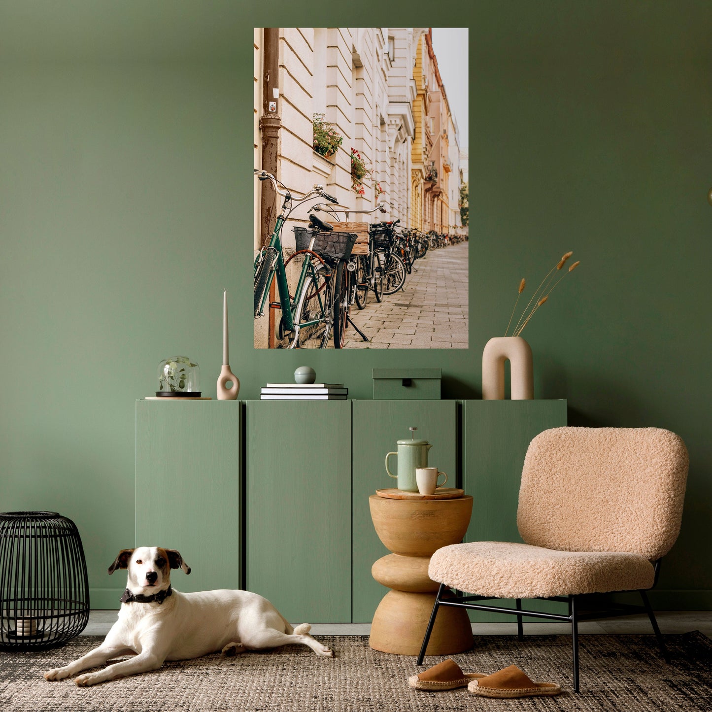PARCO CICLISTICO URBANO Poster verticale staccabile e attaccabile