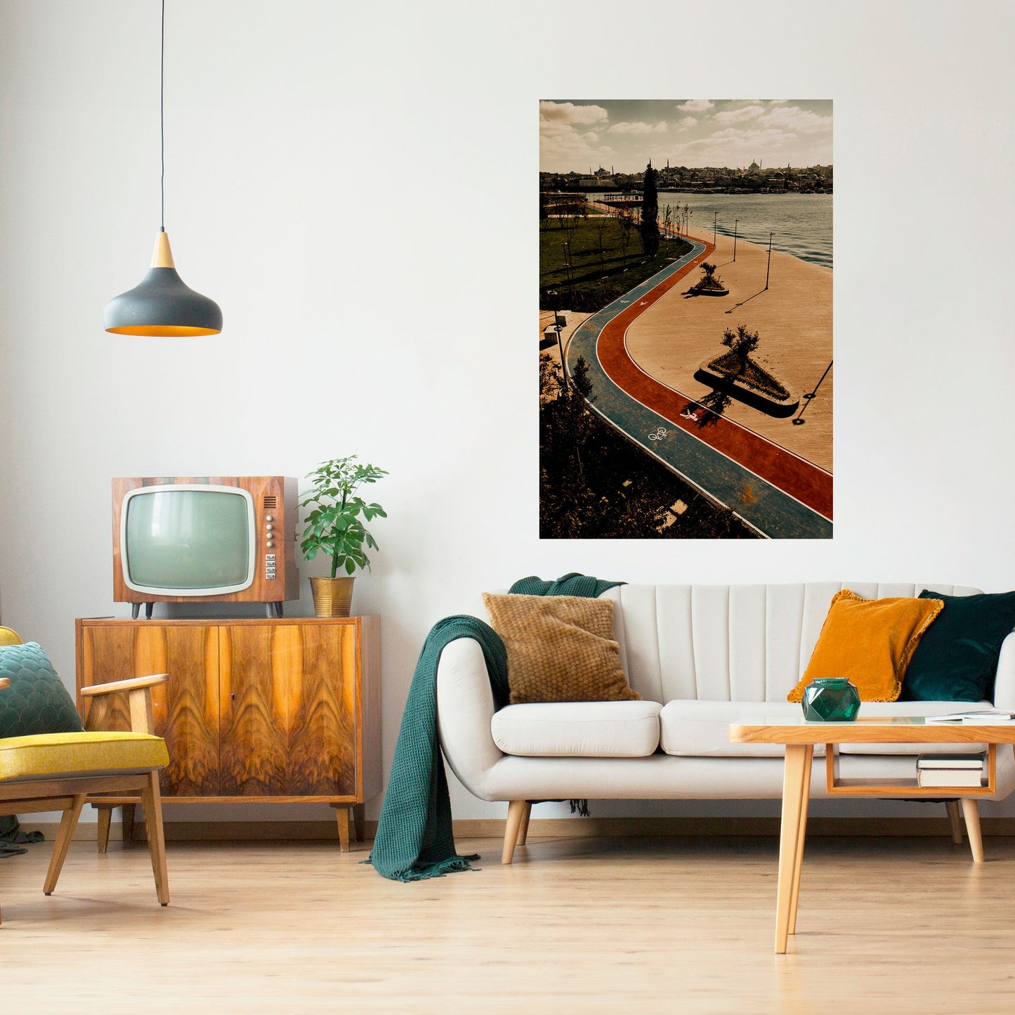 Poster verticale staccabile e attaccabile COLORI DELL'ESPLORAZIONE