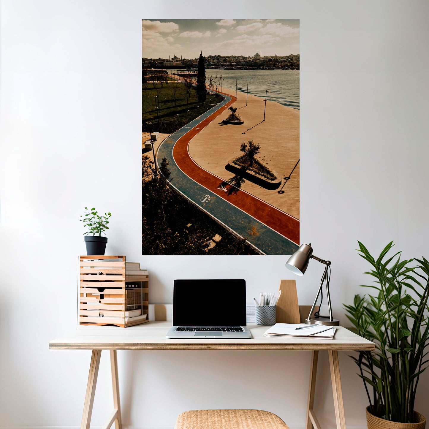 Poster verticale staccabile e attaccabile COLORI DELL'ESPLORAZIONE