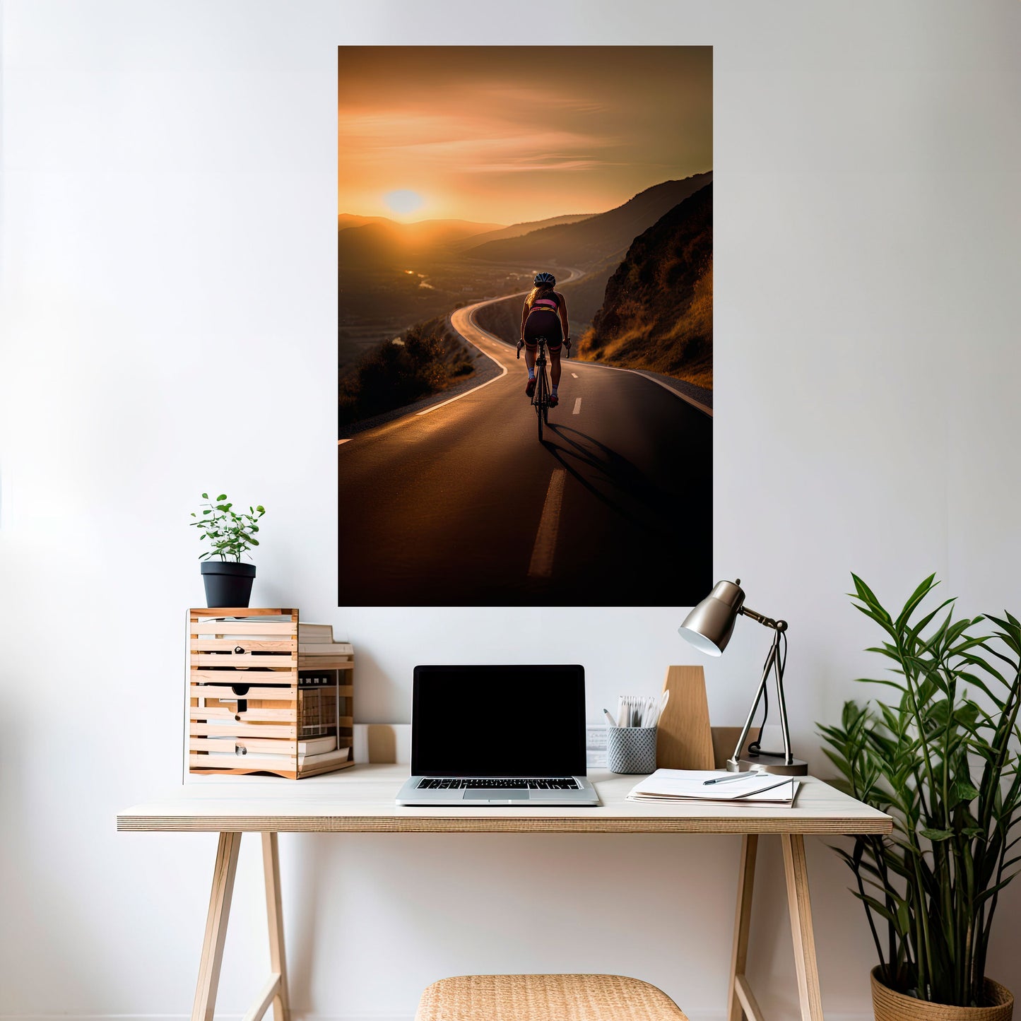 RIDE INTO GOLD - Poster verticale staccabile e attaccabile