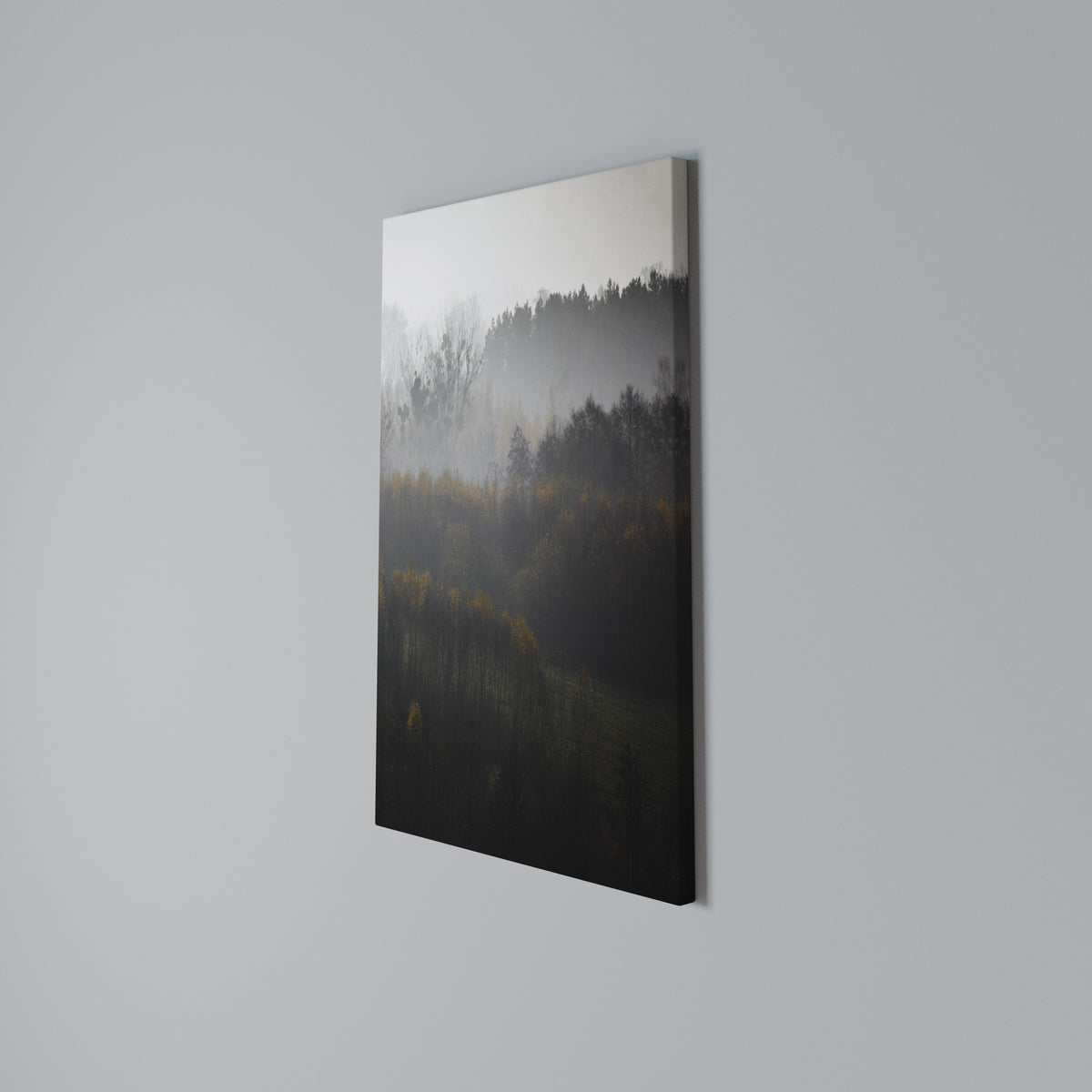 AUTUMNAL HAZE Vertical Canvas Print