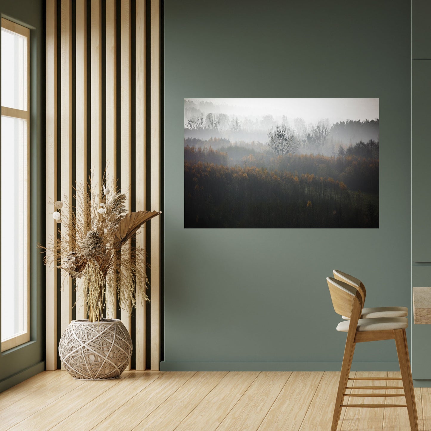 Poster orizzontale staccabile e attaccabile AUTUMNAL HAZE