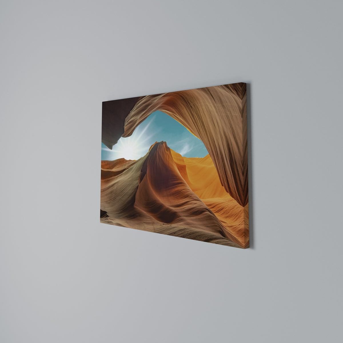 THE CANYON'S WHISPER Stampa su tela orizzontale