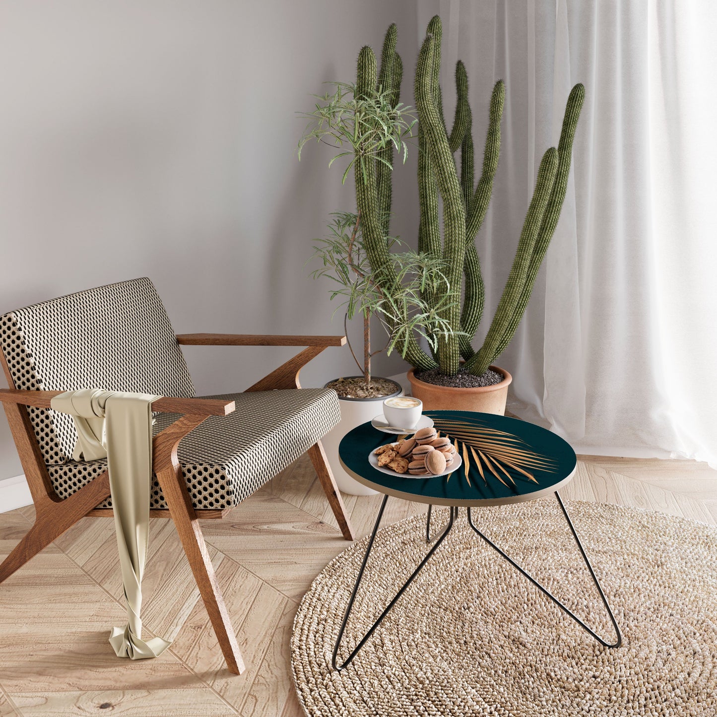 GOLDEN PALM WHISPERS Coffee Table 60