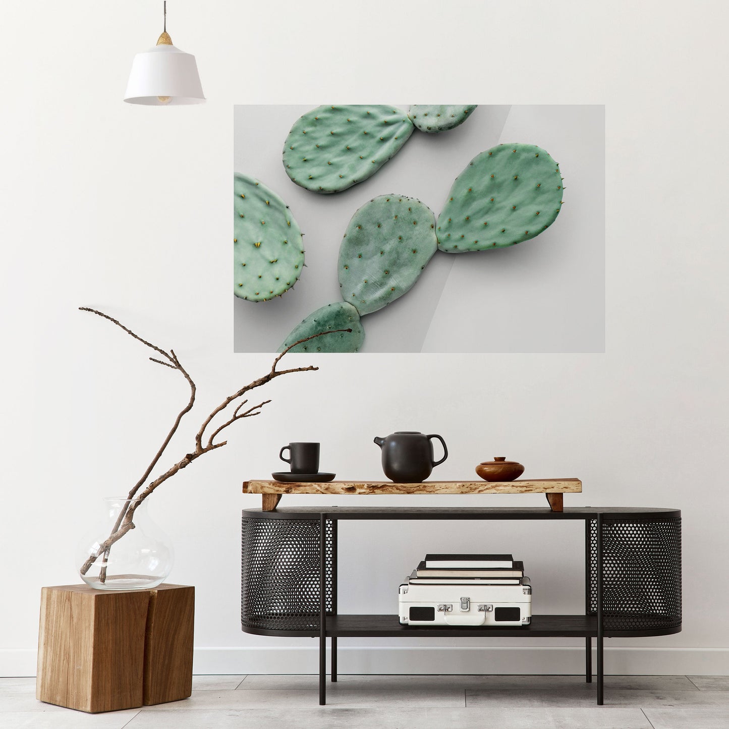 CACTUS DREAMSCAPE Poster orizzontale staccabile e attaccabile