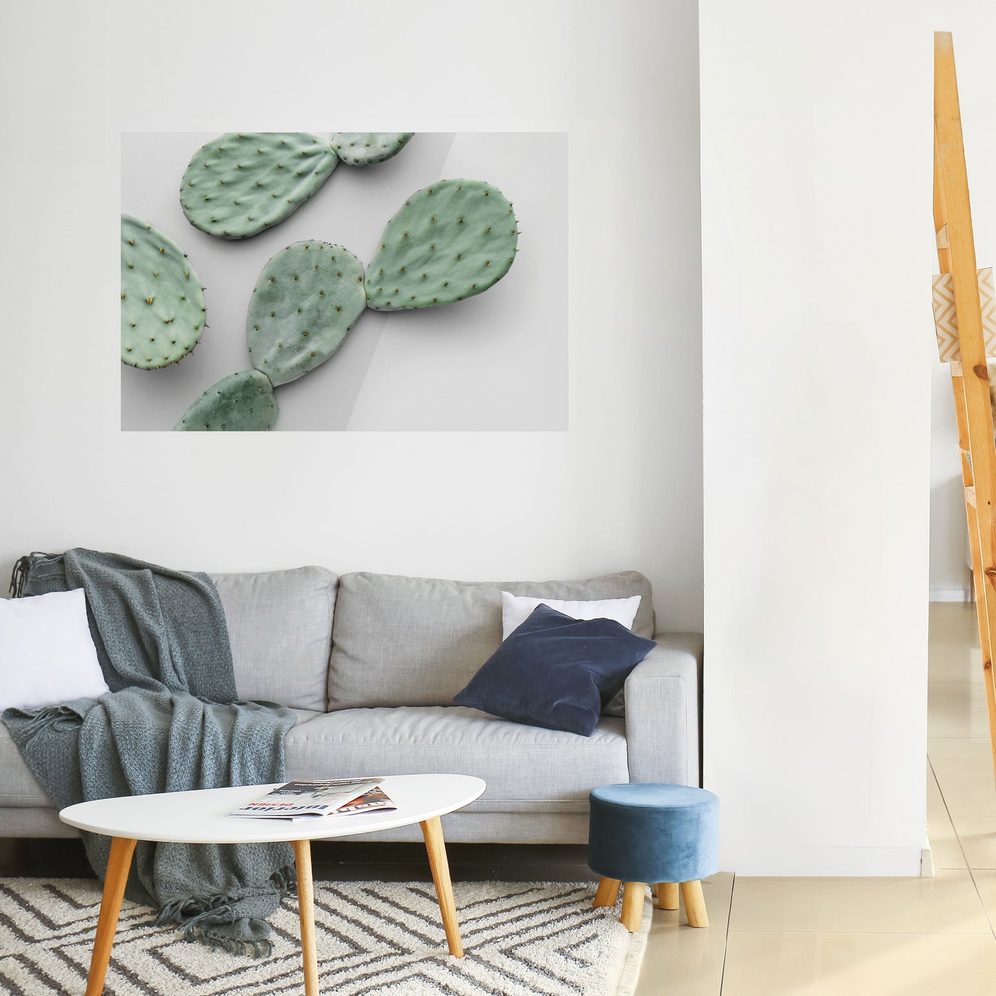 CACTUS DREAMSCAPE Poster orizzontale staccabile e attaccabile