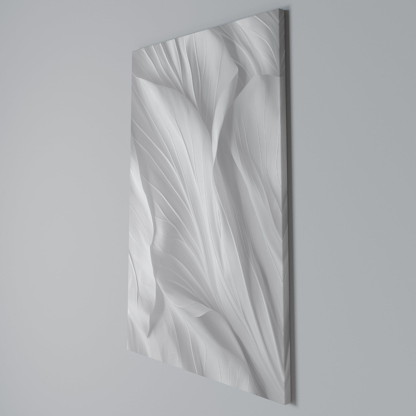 SILKEN SERENITY Stampa su Tela Verticale