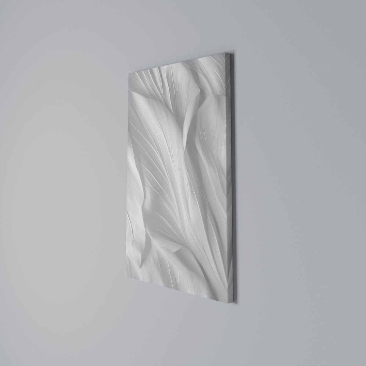 SILKEN SERENITY Vertical Canvas Print
