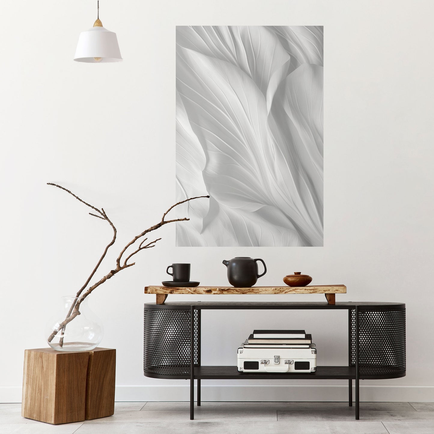 SILKEN SERENITY Poster verticale staccabile e attaccabile