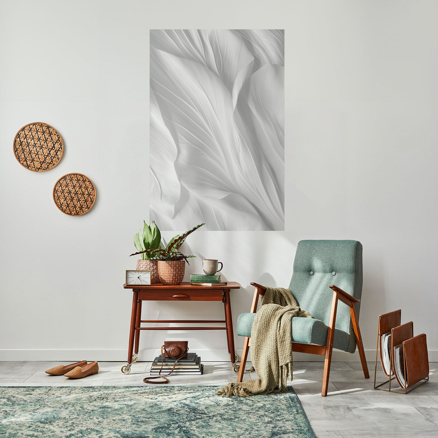 SILKEN SERENITY Poster verticale staccabile e attaccabile