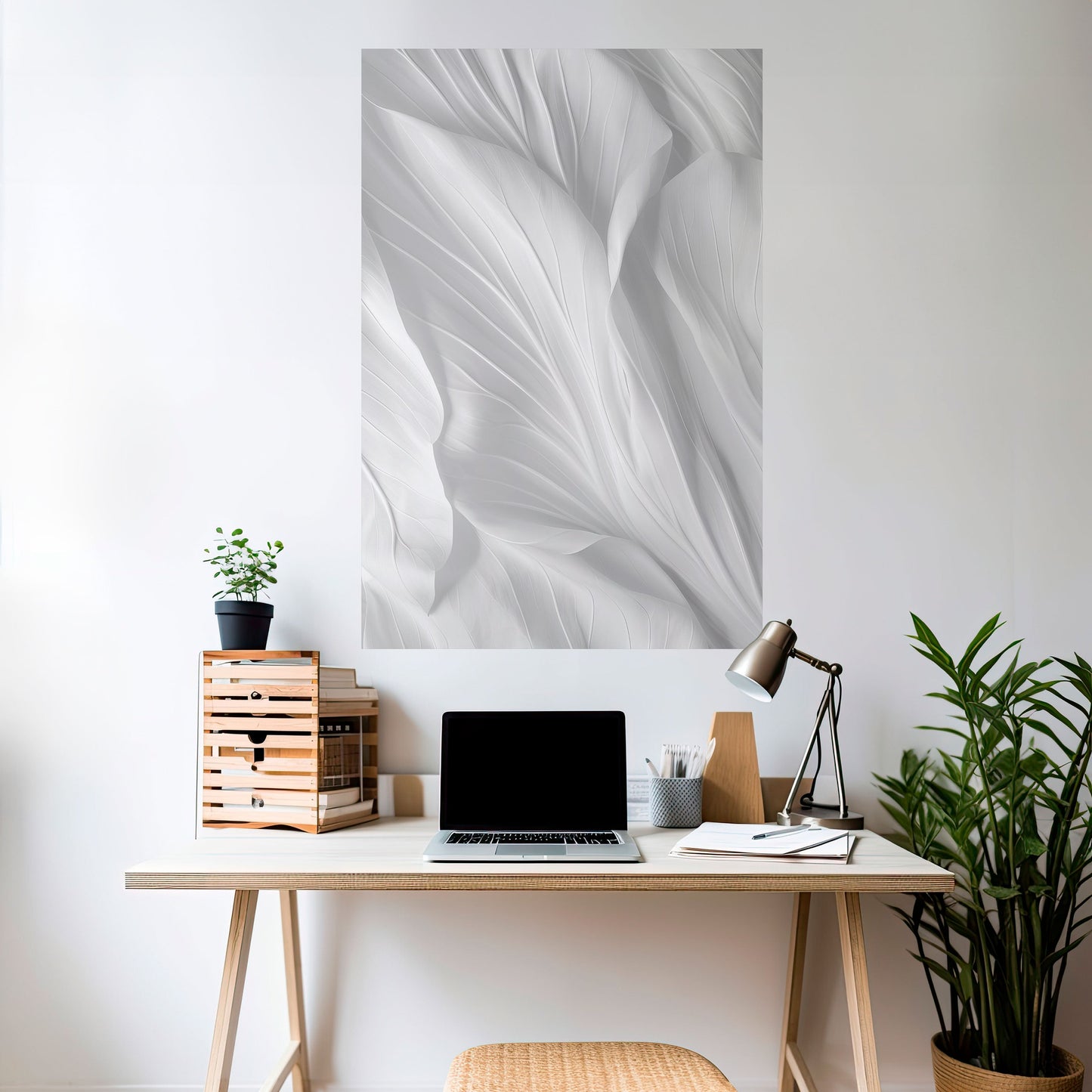 SILKEN SERENITY Poster verticale staccabile e attaccabile