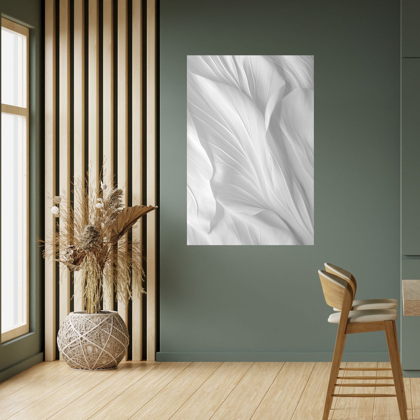 SILKEN SERENITY Poster verticale staccabile e attaccabile