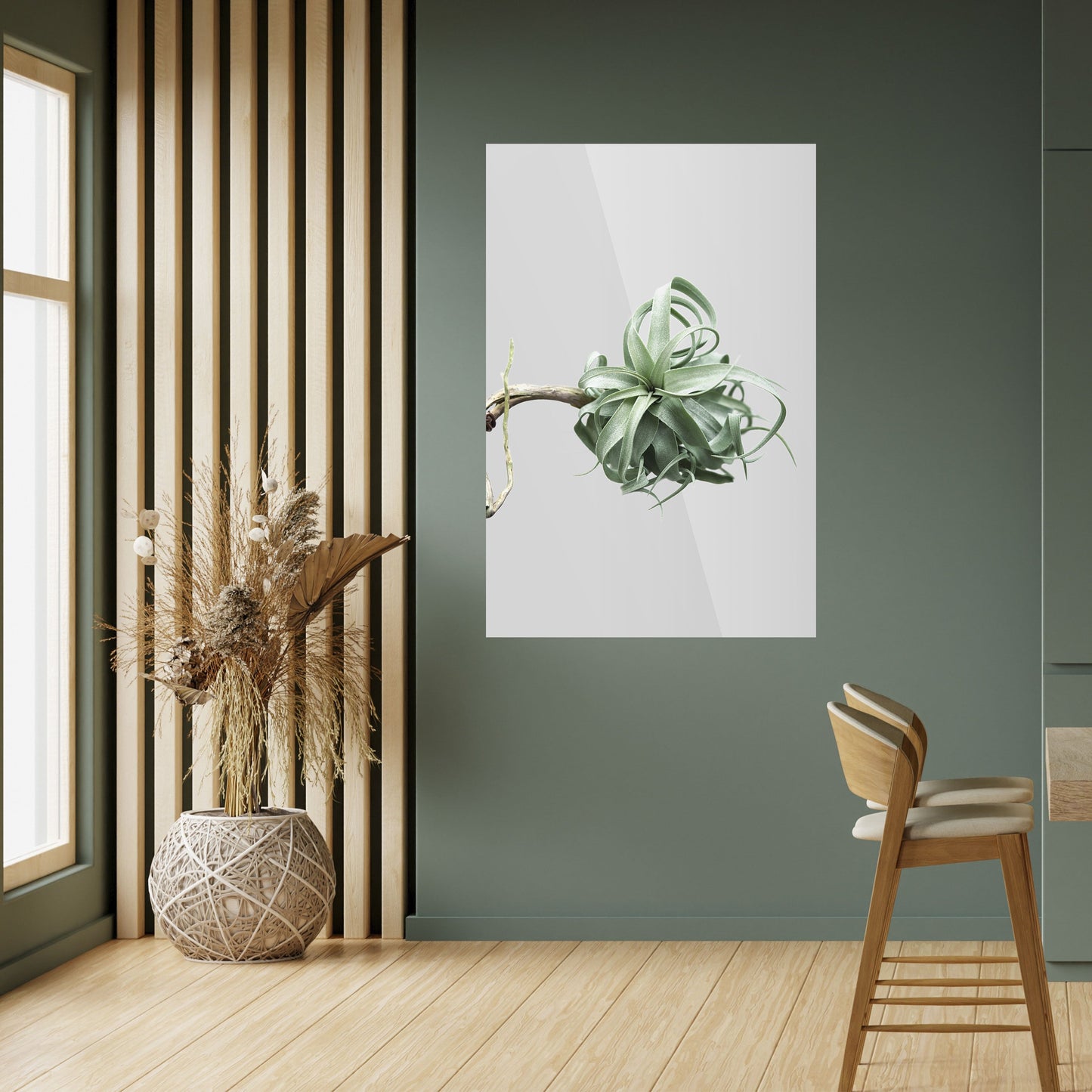 TANGLE OF NATURE Poster verticale staccabile e attaccabile