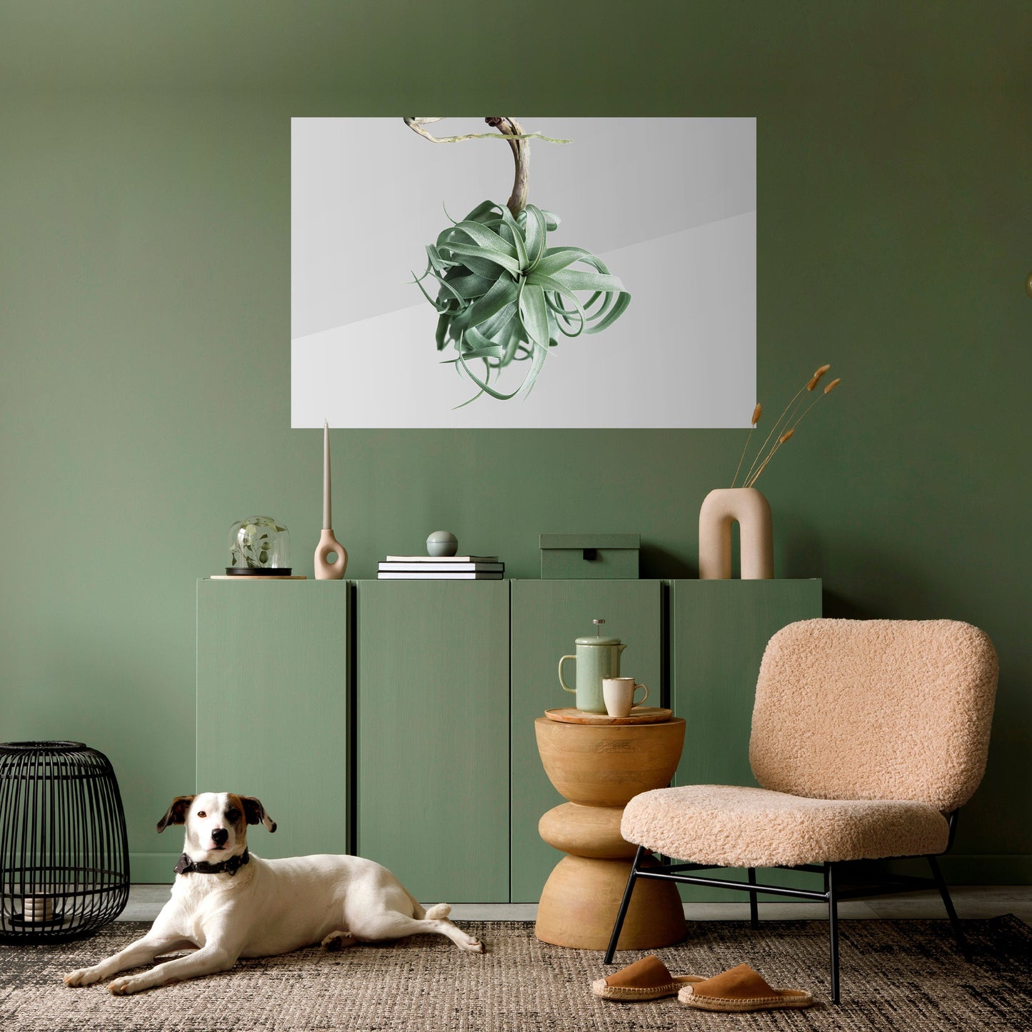 TANGLE OF NATURE Poster orizzontale staccabile e attaccabile