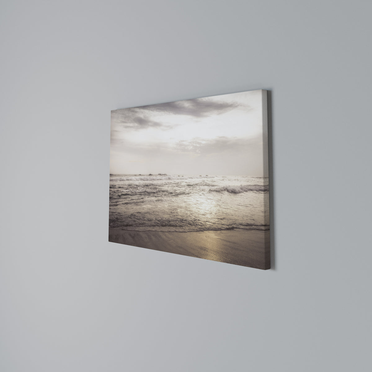 WHISPERS OF THE OCEAN Stampa su tela orizzontale