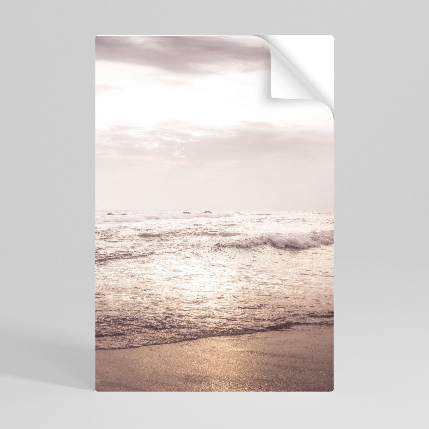 Poster verticale staccabile e attaccabile "WHISPERS OF THE OCEAN"