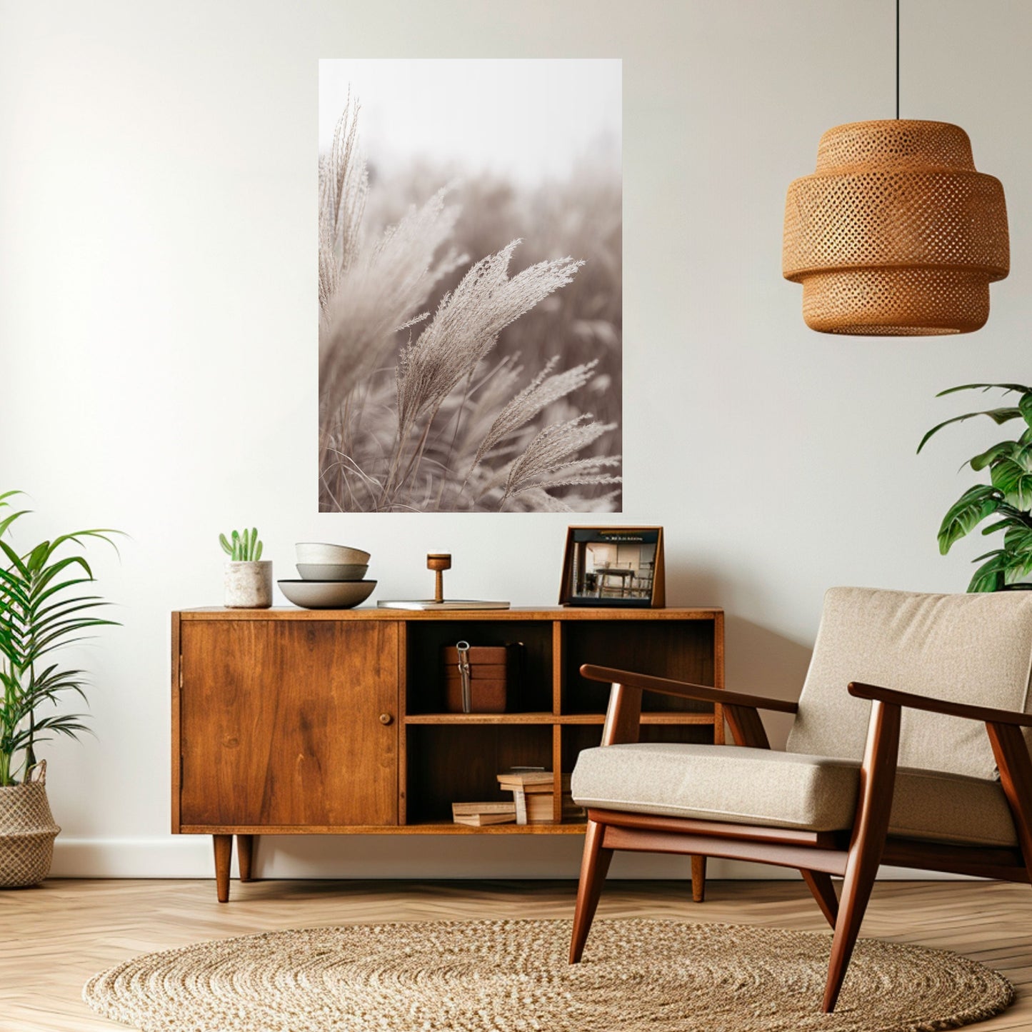 Poster verticale staccabile e attaccabile TRANQUIL NATURE'S TOUCH