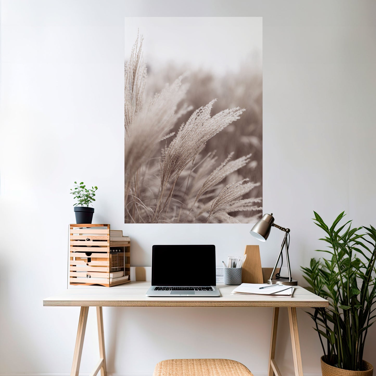 Poster verticale staccabile e attaccabile TRANQUIL NATURE'S TOUCH