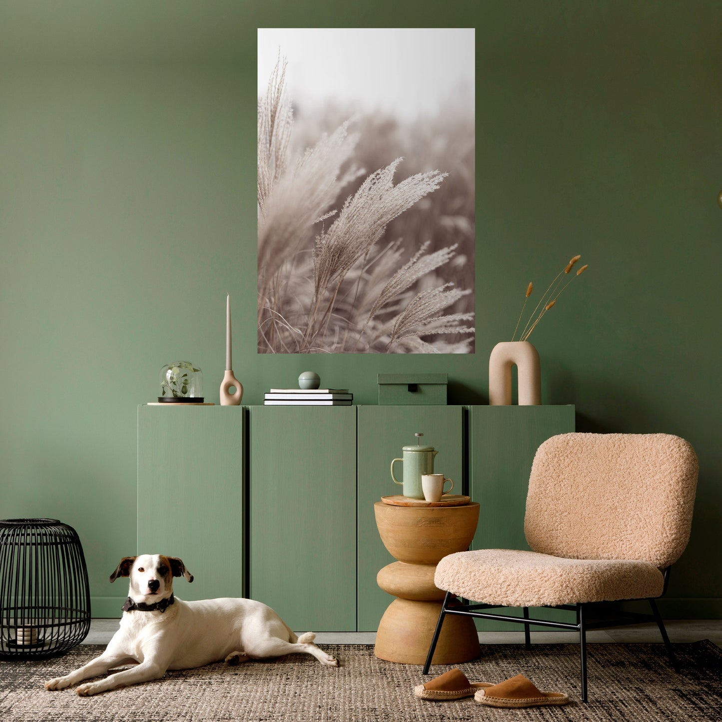 Poster verticale staccabile e attaccabile TRANQUIL NATURE'S TOUCH