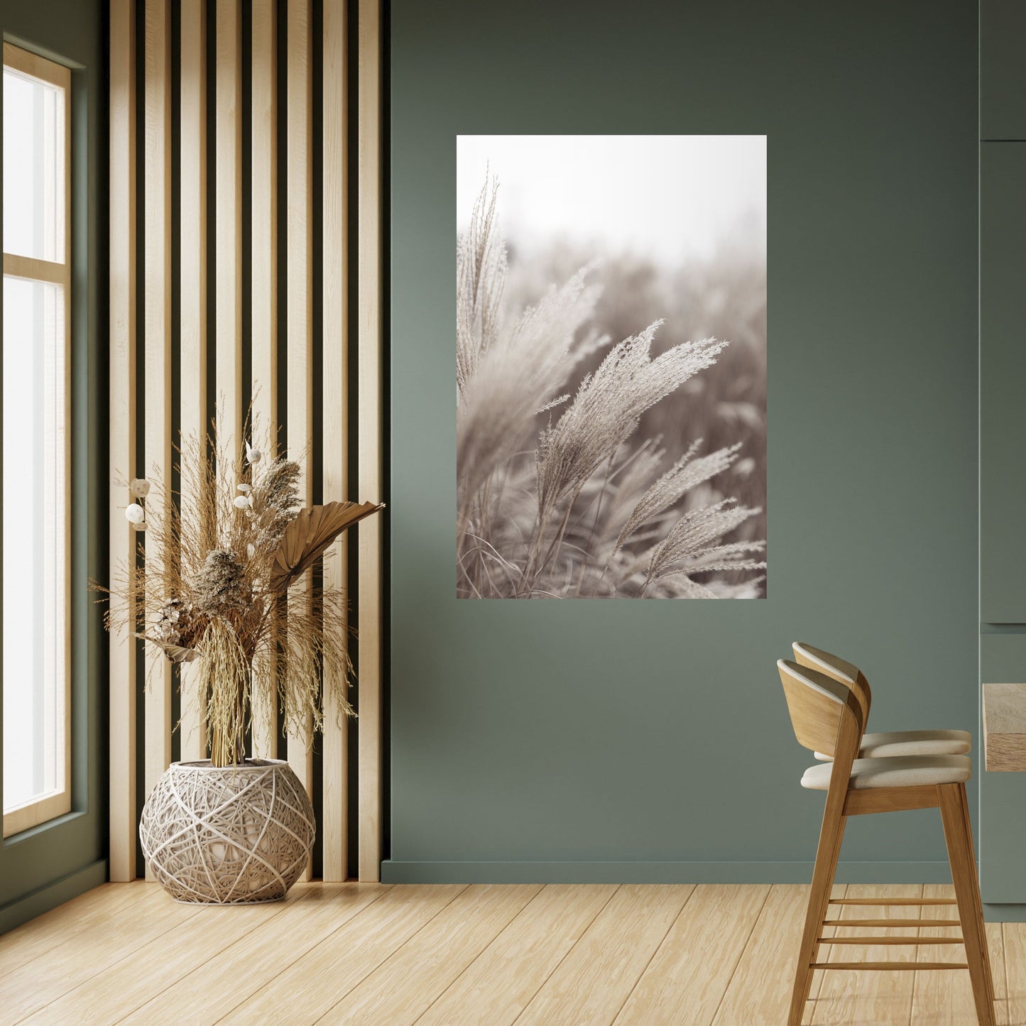 Poster verticale staccabile e attaccabile TRANQUIL NATURE'S TOUCH
